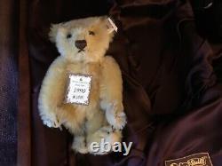 Steiff Limited Edition UK Baby Bear Set 1989-1993 in wooden display box