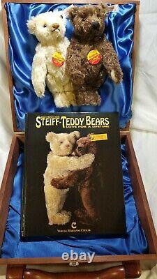 Steiff Teddy Bears Love for a Lifetime Wooden Box Set withBook RARE NRFB 610158