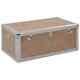 Storage Box Fir Wood 91x52x40 Cm Brown Practical Set