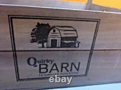 Storage Crate Quirky Barn Apple Box Logo Stack Vintage Large Wood Handle Set 5