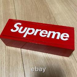 Supreme 2012 Domino Set Wooden Box Logo Red Rare 100% Authentic