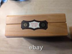 T11 Artisan Playing Cards Black Edition Laser Etched Wooden Box Set Sealed 11-12