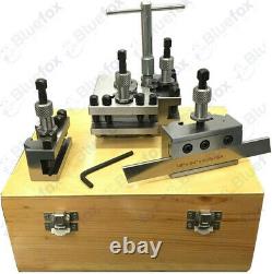 T63 Quick Change Tool Post Set Colchester Bantam 25mm Capacity Wooden Box