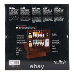 Talens Van Gogh Oil Colour Wooden Box Set Inspiration 14 x 40ml Tubes