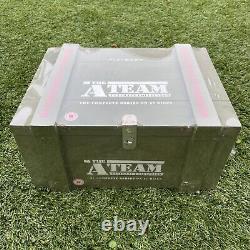 The A-Team Ultimate Collection Rare Wooden Ammo Crate Complete Series 1-5 New