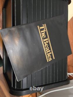 The Beatles 1988 16 CD Box Set. Unique Wooden Roll Top Box with Beatles Booklet
