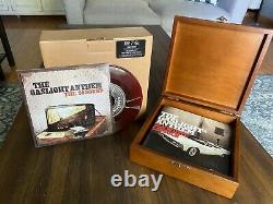 The Gaslight Anthem Singles Collection Wooden Box Set Blood Red Vinyl LE 500