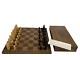 The Lewis Chess Set With Carved Wooden Board With Separate Box For Figures