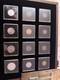 The Third Reich Coin Set In Wooden Box And 2x Stamps