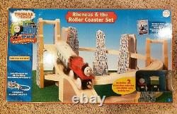 Thomas & Friends Wooden Rheneas & the Roller Coaster Set New In Box