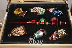 Thomas Pacconi Museum Series Ornaments 31pc Set Wooden Box Tree Topper NEW BOX