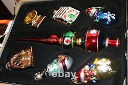 Thomas Pacconi Museum Series Ornaments 31pc Set Wooden Box Tree Topper NEW BOX