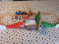 Thomas Wooden Railway Rare Boxed Santa's Workshop Express Set Fisher-Price