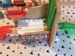 Thomas Wooden Railway Rare Boxed Santa's Workshop Express Set Fisher-Price