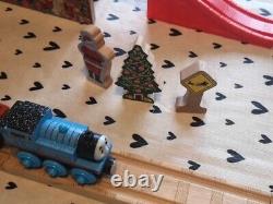 Thomas Wooden Railway Rare Boxed Santa's Workshop Express Set Fisher-Price