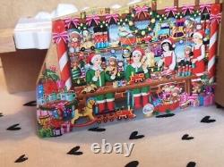 Thomas Wooden Railway Rare Boxed Santa's Workshop Express Set Fisher-Price