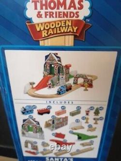 Thomas Wooden Railway Rare Boxed Santa's Workshop Express Set Fisher-Price