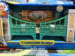 Thomas and friends wooden railway set new In Box Expansion Bridge Ultra Rare