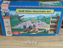Thomas the tank engine Gold Mine Mountain Set Boxed Complete Wooden Trainset