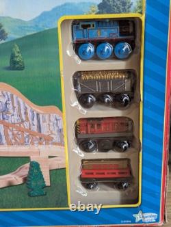 Thomas the tank engine Gold Mine Mountain Set Boxed Complete Wooden Trainset