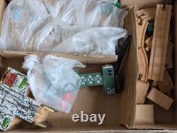 Thomas the tank engine Gold Mine Mountain Set Boxed Complete Wooden Trainset