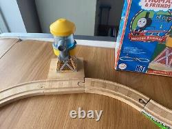 Thomas wooden water tower and figure of eight set with original box