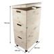 Three Stackable Wooden Storage Boxes /set 39x30x74cm/ Trunk Chest For Craft Diy