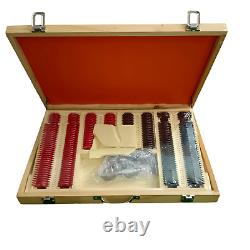 Trial Lens Set 225 Pieces For Eyes Testing With Wooden Box & Trial lens kit