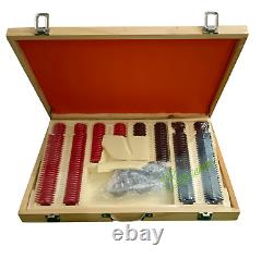 Trial Lens Set 225 Pieces In Wooden Box Packing & Worldwide Free Shipping