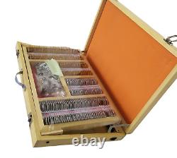 Trial Lens Set 225 Pieces in Wooden Box For Ophthalmology With Free shipping