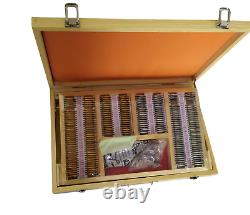 Trial Lens Set 225 Pieces in Wooden Box For Ophthalmology With Free shipping