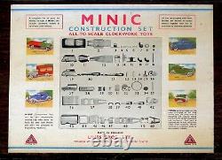 Triang / Minic (construction Set No 1) Pre War (in Original Wooden Box)