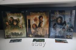 UHD Club The Lord of the Rings Trilogy 4K+Blu-ray Extended Wooden Boxset Neu&OVP
