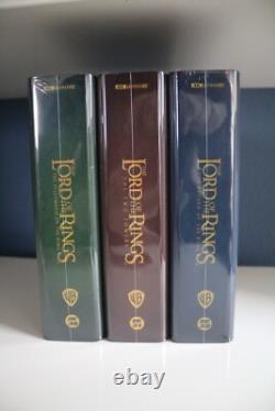 UHD Club The Lord of the Rings Trilogy 4K+Blu-ray Extended Wooden Boxset Neu&OVP