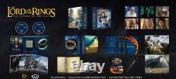 UHD Club The Lord of the Rings Trilogy 4K+Blu-ray Extended Wooden Boxset Neu&OVP