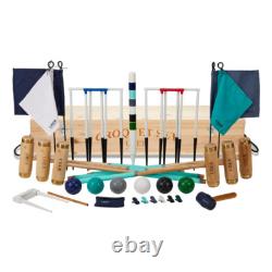 Uber Games 6 Player Executive Croquet Set in a wooden box (UK)