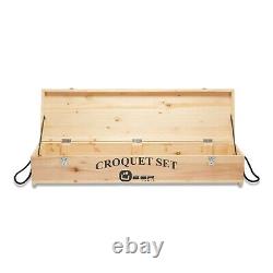 Uber Games Wooden Box for Croquet Set