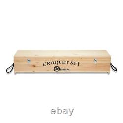 Uber Games Wooden Box for Croquet Set