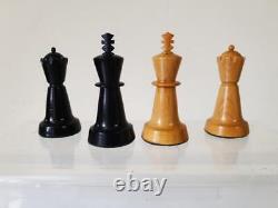 VINTAGE CHESS SET ART DECO UNICORN BRAND K 69 mm PLUS ORIG BOX NO BOARD