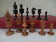 Vintage Chess Set Indian Selenus Pattern K 104 Mm Plus Orig Old Box