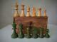 Vintage Chess Set Loaded Chavet Tournament Staunton Pattern K 3.5 Inch And Box