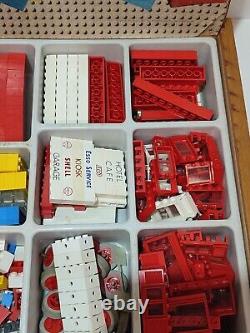 VINTAGE LEGO 700 SYSTEM SET 1950s ORIGINAL RARE WOODEN BOX Dacta 848 Parts