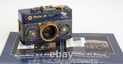 Very Rare Rollei 35 Royal Stirnehimmel Set In Wooden Display Box