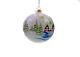 Victoria Bella 4 Hand-made Glass Christmas Ornaments In A Wooden Box, Set Of 6