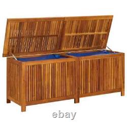 VidaXL Garden Storage Box 150x50x58 cm Wood Patio Set