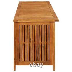 VidaXL Garden Storage Box 200x50x58 cm Acacia Wood Patio Set