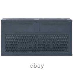 VidaXL Garden Storage Box 320 L Anthracite Patio Set