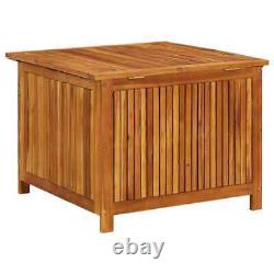 VidaXL Garden Storage Box 75x75x58 cm Wood Patio Set