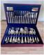 Viners Kings Royale Canteen Of Cutlery 58-piece Set, Service For 8, Wooden Box