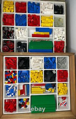 Vintage 1960s Lego System Set In Original Wooden Box With Manual Clean VGC